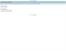 Tablet Screenshot of patriotglassil.com